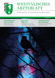 Titelblatt des Westfälischen Ärzteblattes