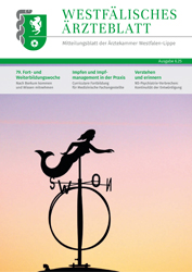Titelblatt des Westfälischen Ärzteblattes