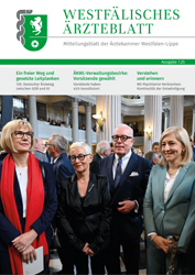 Titelblatt des Westfälischen Ärzteblattes