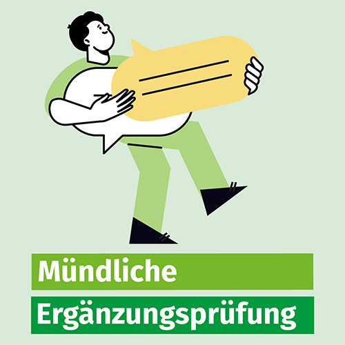Illustration zur mündlichen Ergänzungsprüfung.