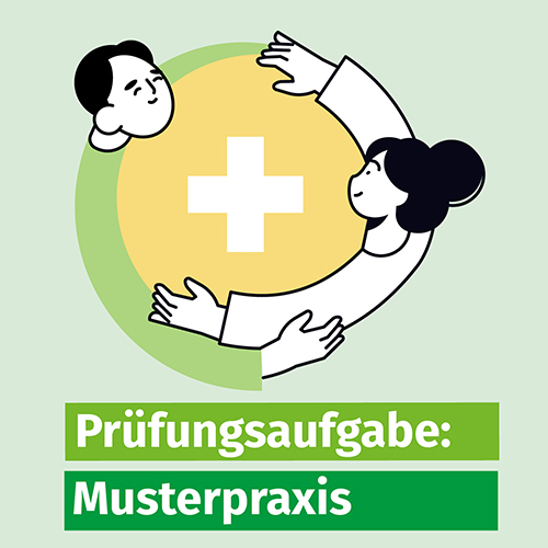 Illustration zur Prüfungsaufgabe Musterpraxis.