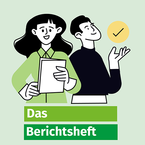 Illustration zum Berichtsheft.