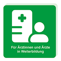 Hier gelangen Sie zum Menüpunkt Für Ärztinnen und Ärzte in Weiterbildung.