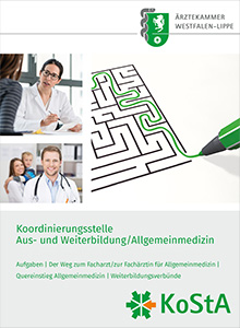 Titelbild der Informationsbroschüre rund um das Thema Allgemeinmedizin